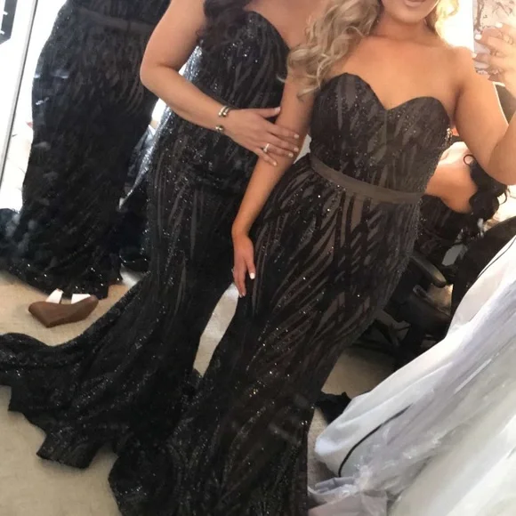 jadore evening | Dresses | Jadore Evening Sequin Gown | Poshmark